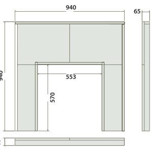 Cassette Stove Back Panel at Granaghan Fireplaces